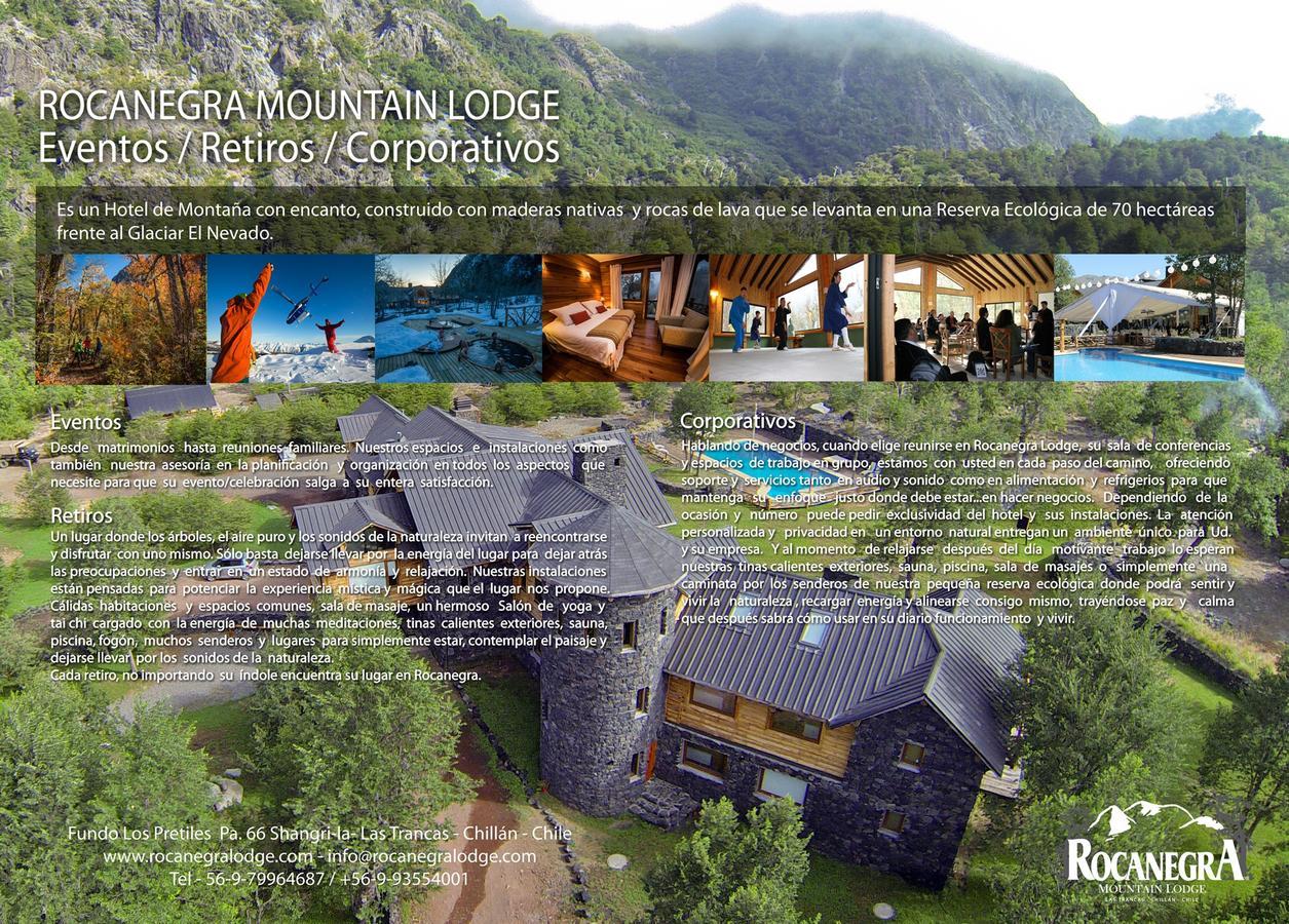 Rocanegra Mountain Lodge Las Trancas Ngoại thất bức ảnh